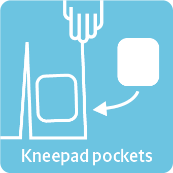 Kneepad pockets