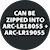 Can be zipped into ARC-LR18055 og ARC-LR19055