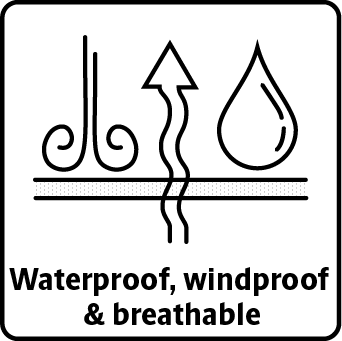 Waterproof, Windproof & Breathable
