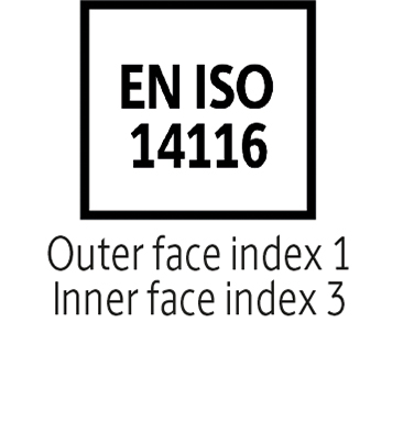 EN ISO 14116 - Outer 1 Inner 3